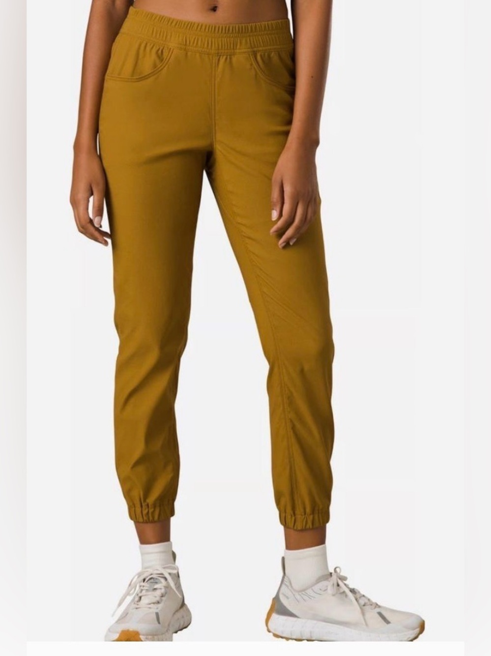 Prana Halle E-Waist Jogger II Antique Bronze Size 4 Relaxed Fit NWT